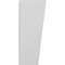 Ekena Millwork 5-in. W x 14-in. D x 14-in. H Traditional Architectural Grade PVC Knee Brace BRCP05X14X14TRA - alternate 2